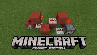 Minecraft Pistonless Dual Edge Monostable Circuit 2x6x2 [upl. by Sucitivel170]