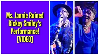 Ms Jannie Ruined My Performance  Rickey Smiley Karaoke Night Anniversary Celebration [upl. by Darline]