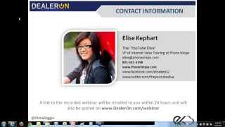 Learn Elise Kephart s Entire Internet Sales Process [upl. by Adhern]