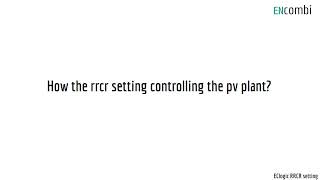 EClogic RRCR Setting [upl. by Arita115]