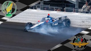 2024 Indy 500  MARCO ANDRETTI CRASH  Call by IMS Radio [upl. by Kapoor]