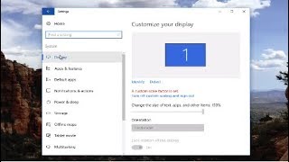 Windows 10  How To Change Screen Resolution and Size [upl. by Enilemme360]