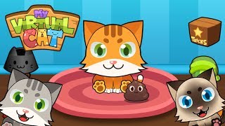 My Virtual Cat  Cute Kids Game for iPhone and Android [upl. by Arrol667]