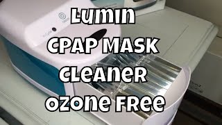 Lumin CPAP Cleaner for Mask Ozone Free Sanitize Household Items Too [upl. by Assela]