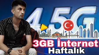 Turkcell Bedava İnternet 2024 3 GB İnternet [upl. by Inot233]