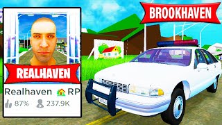 Ich TESTE das REALISTISCHE BROOKHAVEN Roblox Brookhaven 🏡RP  Story Deutsch [upl. by Pratte]