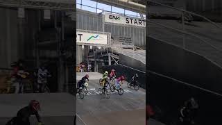 🚀 6 year old BMX racing at The National Cycling centre 🚀 bmxracing 6yearsold [upl. by Akiemat]