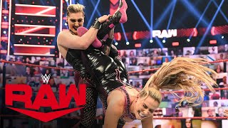 Natalya vs Rhea Ripley Raw July 12 2021 [upl. by Ruberta]