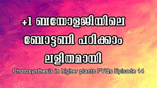 Photosynthesis in higher plants PYQs Episode 14 [upl. by Aiouqahs]