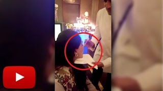 VIDEO Riteish Deshmukh Feeding Wife Genelia At Bipasha Basus Marriage  LehrenTV [upl. by Hassi]