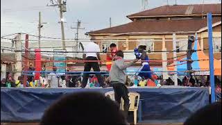 kibera line saba boxing match [upl. by Merrie]