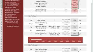 Fire Flow Calculator [upl. by Icnan]