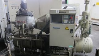 Mycom FM125 and FM160 compressor plant [upl. by Rehpinnej970]