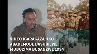 🔴VIDEO YIBANGA IGARAGAZA ABASIRIKARE B INKOTANYI BASUBIJWE MUBUZIMA BUSANZWE DEMOBE NYUMA YA 1994 [upl. by Lanam]