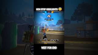 NON STOP HIGHLIGHTS 😇 newshorts ytshorts freefiregamepelyahighlights viralshorts [upl. by Licko]