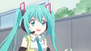 Jashin chan Dropkick X Hatsune Miku  Subtitle Indonesia Eps01 [upl. by Wallas787]