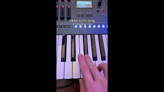 One synth to make a vibey song 🎶 KorgOfficial shorts [upl. by Matthaus982]