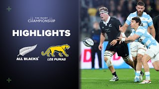 HIGHLIGHTS  All Blacks v Argentina  Wellington 2024 [upl. by Shutz]