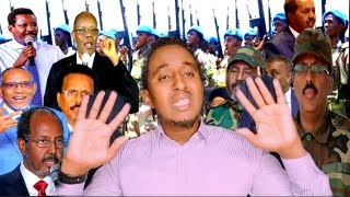 Dawo farmajo shekh shariif xasan kheyre hubka qaatay iyo xasan halis ku jira xamse oohin [upl. by Atirihs]