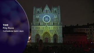 Fête des Lumières 2022  Time cathédrale SaintJean [upl. by Erodroeht]