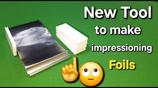 370 Simple Tool For Making Impressioning Foils  Homemade [upl. by Lyudmila243]