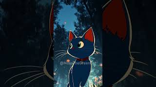 🐱 Adorable Kitty Gets into Trouble at the Witchs House funnyvideos cat animation ai catshorts [upl. by Lleral]