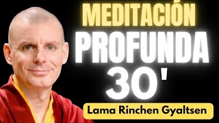 🟡 Meditación Guiada para Relajar cuerpo y mente 30 minutos  Lama Rinchen Gyaltsen [upl. by Aicilat]