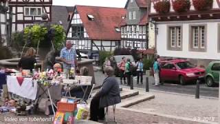 Michaelismarkt in Wolfhagen am 9 Sept 2018 in 4K von tubehorst1 [upl. by Nalehp]