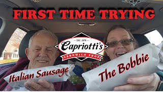 Capriottis Sandwich Shop Review The Bobbie and The Italian Sausage foodreview fastfoodreview [upl. by Judson]