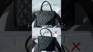 Real Chanel tote vs dupespot the differences👀 [upl. by Ngo]