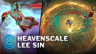 Heavenscale Lee Sin Skin Spotlight  PreRelease  PBE Preview  League of Legends [upl. by Eliathan]