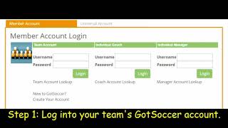 Uploading your teams roster in Gotsoccer [upl. by Niabi304]