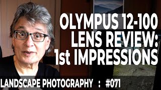 Olympus MZuiko 12100mm f4 Pro Lens Review [upl. by Omolhs]