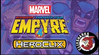 Heroclix  Avengers Empyre Unboxing  Two Chase Bricks [upl. by Stringer]