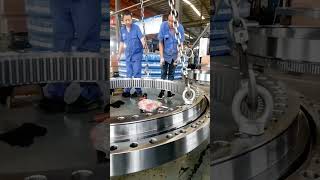 export slewing bearing export turntable bearing export slewing bearing [upl. by Nesahc]