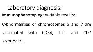 Acute myeloid leukemia with myelodysplasia related changes [upl. by Wenda]