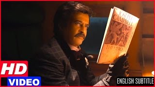 Lingaa Tamil Movie Scenes HD  Rajinikanth Flashback  Rajinikanth fights the looters in the train [upl. by Nerra]