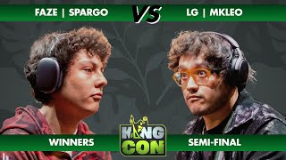 FAZE  SPARGO VS LG  MKLEO  WINNERS SEMIFINAL  KINGCON 2024 [upl. by Ialohcin]