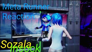 Meta Runner Season 1 Movie Cut New Game Reaction Live DeutschGervtuber [upl. by Ttreve]