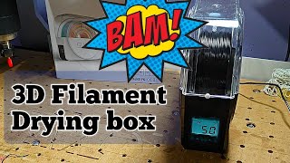 How to dry PLA filament  SUNLU Filament Dryer Box for 3D Printer pla 3dprinting [upl. by Assel995]