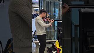 Vivaldi summer in public😱😱😱 with Shlomitheviolinist AlexCham piano music [upl. by Phox216]