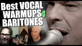 Best Vocal Warmups For Baritones amp Lower Voices For Singing Higher Longer w Guest Ian Thornley [upl. by Charteris]