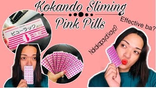 Kokando Sliming Pink Pills frJapan HONEST REVIEW slimming japan diet [upl. by Beale]