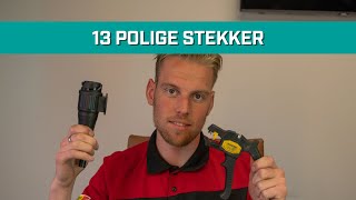 Hoe monteer je een 13 polige stekker [upl. by Nananne91]