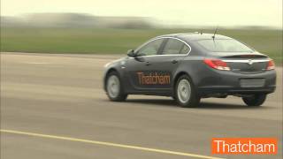 Thatcham  Vauxhall Opel Insignia ESC Test [upl. by Grey611]