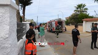 Alarma al declararse un incendio en un chalet de Badia Gran Llucmajor [upl. by Haleigh177]