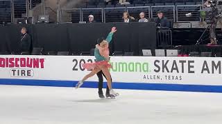 Majorie LaJoieZachary Lagha Skate America 2023 Friday FD Practice [upl. by Malas]