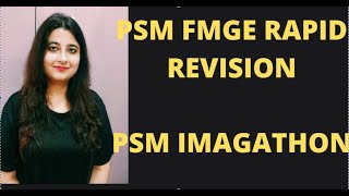 PSM FMGE RAPID REVISION Ultimate PSM IMAGATHON fmge neetpg fmgeexam inicet [upl. by Yalhsa378]