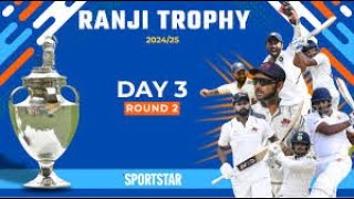 PUN vs UP Thrilling Showdown in Ranji Elite 39th Match  Day 3 Session 1 Highlight [upl. by Appel334]