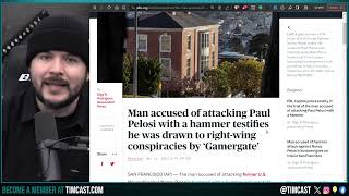 Pelosi Attacker DePape Testifies Media Blames Tim Pool James Lindsay Glenn Beck And GAMERGATE [upl. by Shargel]